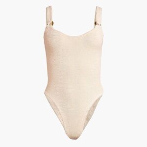 Hunza G Domino Blush One Piece Swimsuit